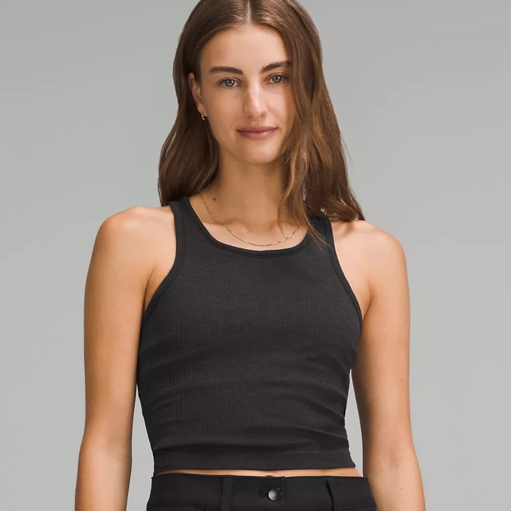Ebb to Street Cropped Racerback Tank Top Bra
Light Support, B/C Cup